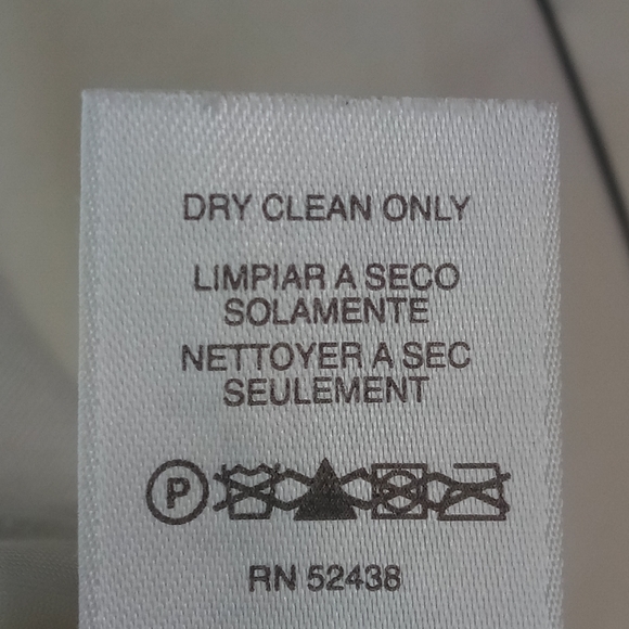 Liz Claiborne Suits 14W Creme Black Top Plus - Picture 3 of 5